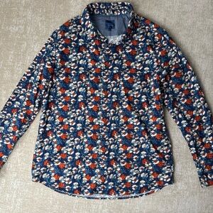 STEEL &JELLY Bold Floral Print Long Sleeve Shirt